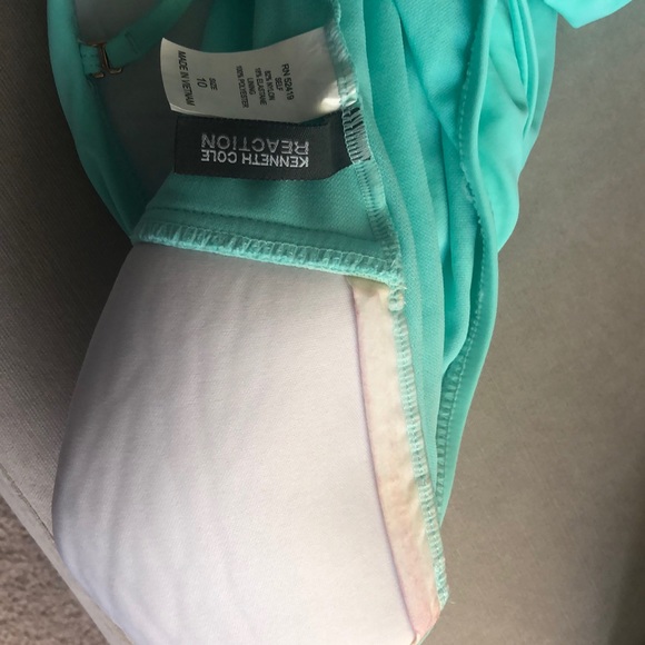 Turquoise Kenneth Cole Reaction swim dress - Picture 5 of 5